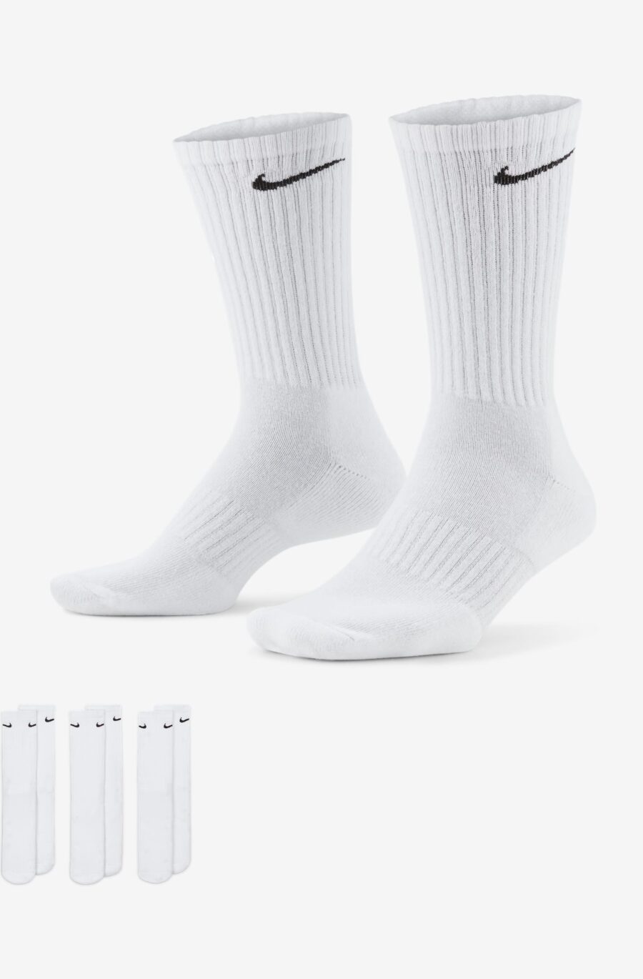 Everyday CushionedTraining Crew Socks (3 Pairs)